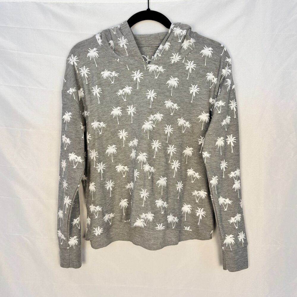 Chasor Grey Palm Tree Hoodie